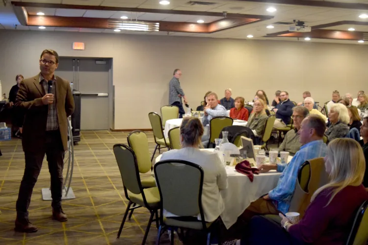Ethics, AI head historical society speech